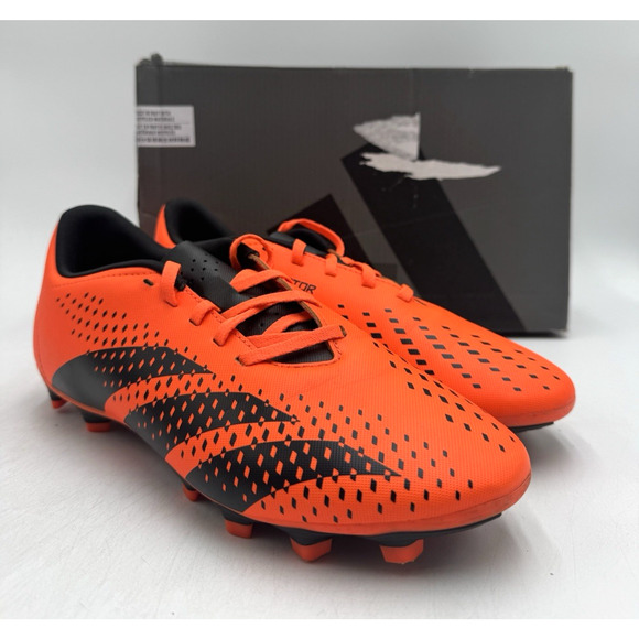 Adidas PREDATOR ACCURACY .4 FXG Men's NEW Soccer Cleat Orange US Size 8M - Picture 1 of 11